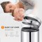 Generic Heavy Duty Trash Can Hydrolic Lid Opener Steel Dust Bin 5 Liter