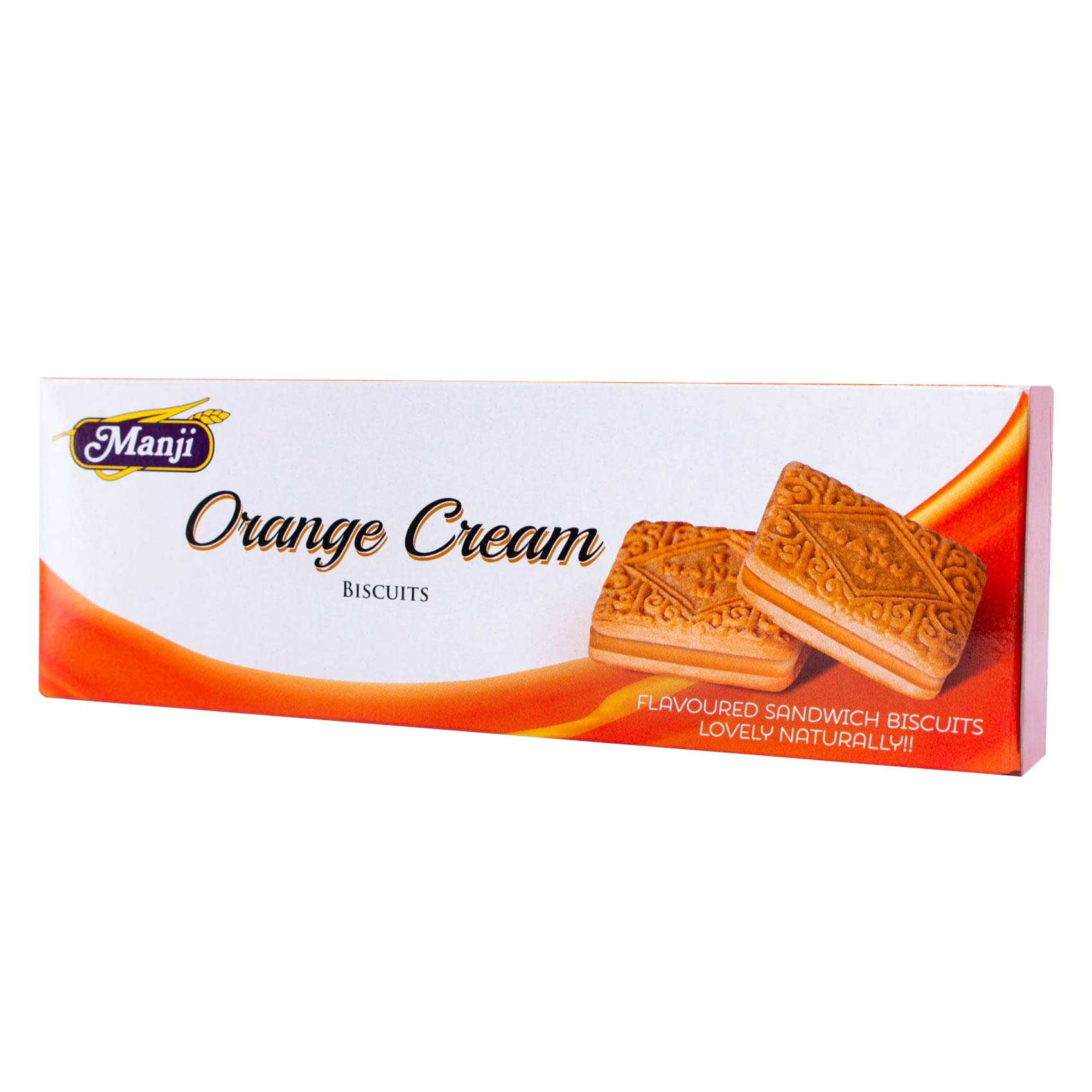 Manji Orange Cream Biscuit 160g