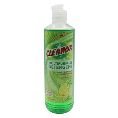 Cleanox Super Concentrate With Deep Clean Lemon Fresh Multipurpose Liquid Detergent 500Ml