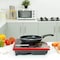 Olsenmark Digital Control Electric Infrared Cooker- OMIC2092M/ Single Cooking Hob, 2200-Watt Burner with Adjustable Temperature, Energy Saving/ Touch Control, 20 Settings, Stainless Steel Bo