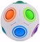 Generic Rainbow Football Creative Ball Children Kids Spherical Magic Cube Toy Learning And Education Puzzle Toys