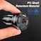 Gzar - 4 Port QC 3.0 Fast Charging USB-A Car Charger Cigarette Lighter Adaptor with LED Light For Android Phones iPhone 13/12/12 Mini/11 Pro Samsung Galaxy S21/S20 Huawei - BLACK