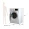 Super General Front Loading Fully Automatic Washer 8kg With Dryer 6kg SGW8600 White And Black