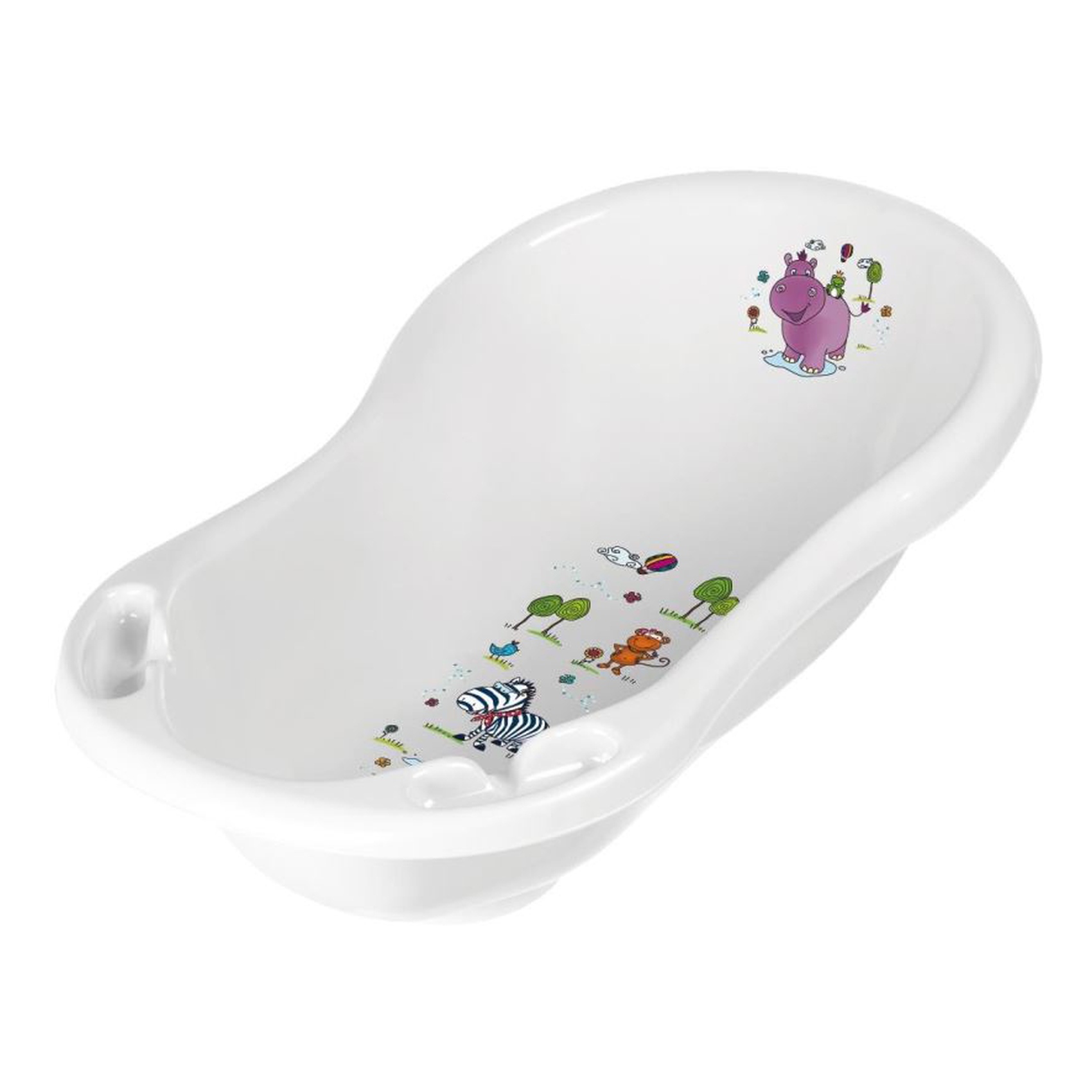 Keeper Hippo Bath Tub 1843610012NN White 84x49x30cm