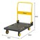 STANLEY Platform Trolley 250KG - Polypropylene Platform &amp; Pedal Brake - Built for Commercial Warehouses, Retail Stores, Delivery Services &amp; Professional Movers - SXWT-PC509