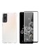 Generic Protective Case Cover And Screen Protector Set For Samsung Galaxy S21 Plus Clear