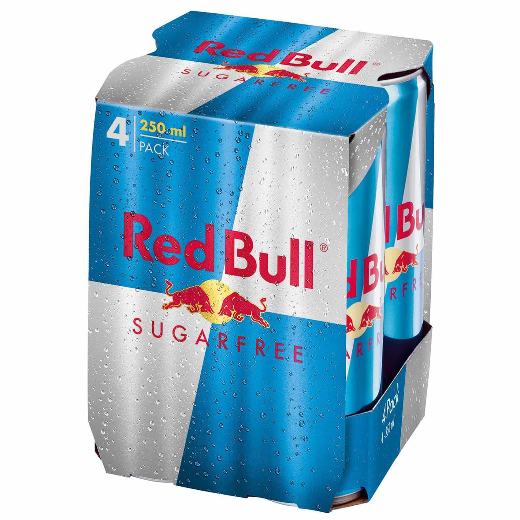 Red Bull Energy Drink, Sugar Free, 250 ml (4 pack) product thumbnail 3