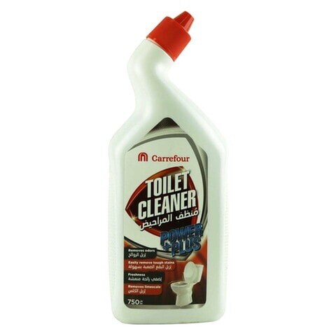 Buy Carrefour Power Plus Toilet Cleaner 750 ml in Kuwait