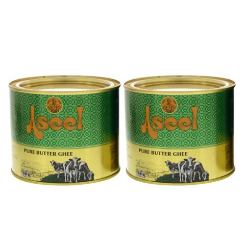 Buy Aseel Pure Ghee 400g Pack of 2 in UAE