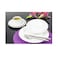 P/G Dinner Set 20Pc Plain White