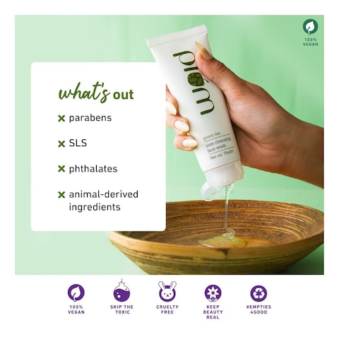 Plum Green Tea Pore Cleansing Face Wash 150ml