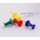 Aiwanto 3Pack 80 Pins Push Pins for Office School Notice Hanging Push Pins (80pc/Box, 3Box)
