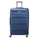 Delsey Air Armour 4 Wheel Trolley Suitcase 78cm Blue