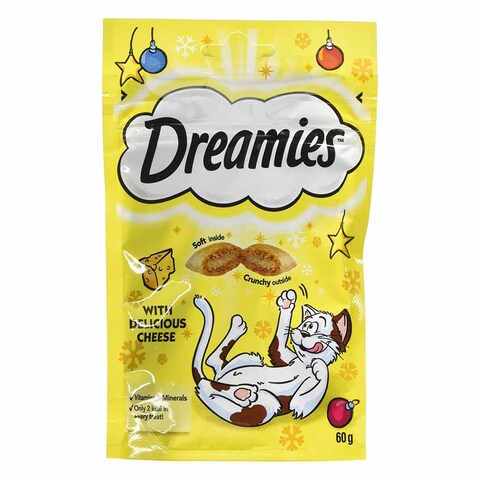 Dreamies Delicious Cheese Cat Food 60g