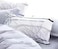 GOLDEN HOME  6-Piece King Size Duvet Cover Set, 1 Duvet Cover + 1 Fitted Sheet + 4 Pillow Cases, Microfibre, Muesli