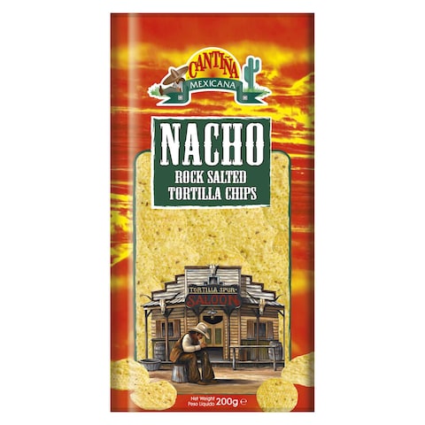 Cantina Mexicana Nacho Rock Salted Tortilla Chips 200g