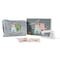 Biggdesign Cats Greeting Cat Electric Hot Water Bottle with Soft Cover, Rechargable Hot Water Bag for Pain Relief, Ideal for Menstrual Cramps, Waterproof, Intelligent Temperature Control
