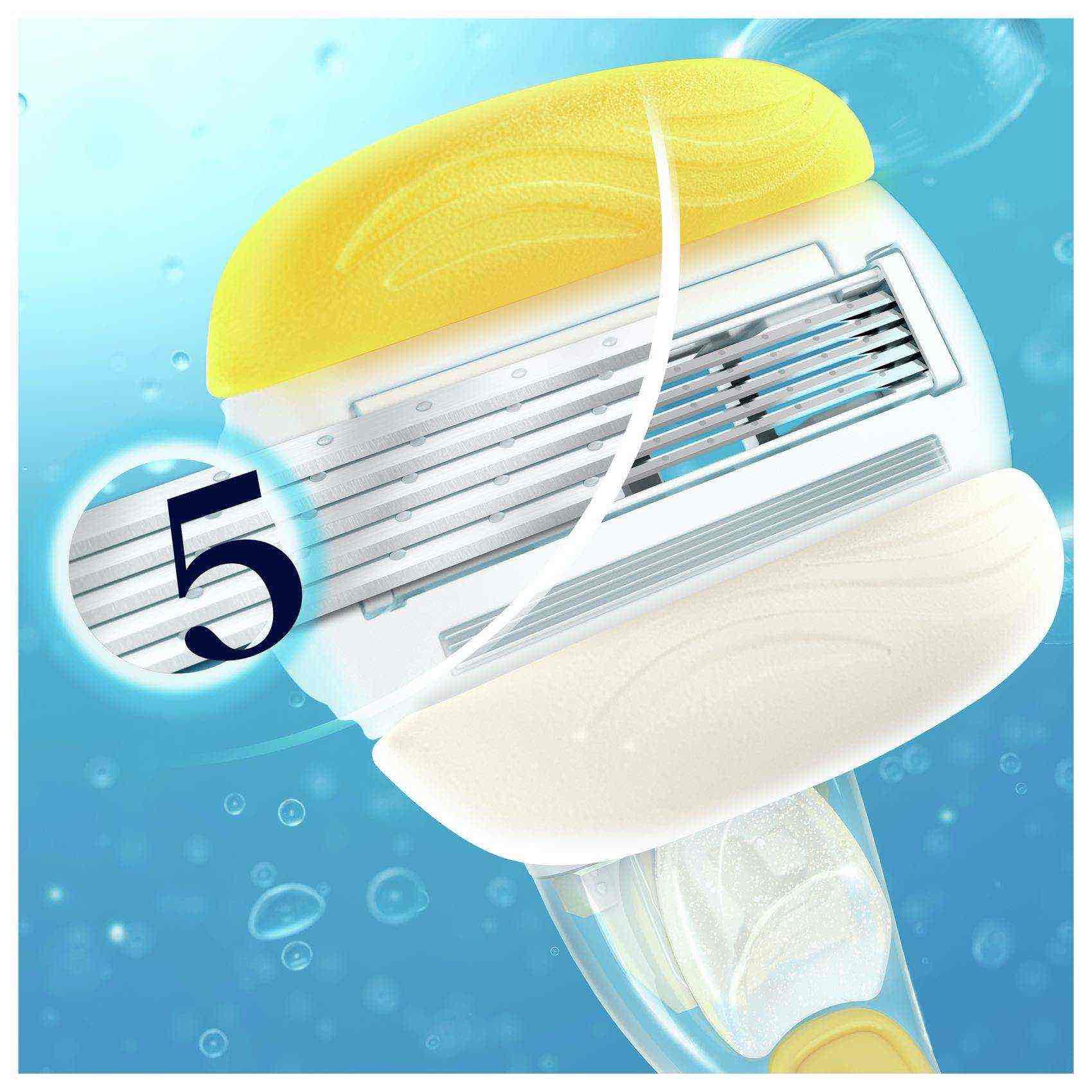 Gillette Razor Venus 5 Blades Comfortglide 4 Pieces product thumbnail 4