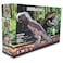 Fitto Remote Control Walking Dinosaur Toys Dinosaur Robot, With Glowing Eyes and Roaring Sound Realistic T-Rex Dinosaur Toy Figure for Kids Brown