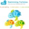 3 Pieces Baby Bath Toys Set, Turtle Themed