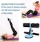 Sky Land Upgraded Portable Sit Up Assistant For Floor Device For Abdomen Exerciser With Self Suction Equipment For Body Building Em 9345 B, Blue