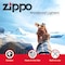 Zippo AE179265 200 Flame Brushed Chrome Windproof Lighter