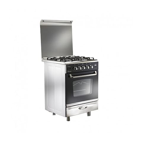 بوتجازغازC6060SS-DC-511-IDSC يونيون تك اي كوك 4 شعلة - 60*60 سم - ستانليس ستيل