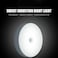 Generic-White light Smart LED Night Light Inductive Lamp Wireless Rechargeable Night Lamp for Bedroom Wardrobe Bar Stairs Portable Handheld Light