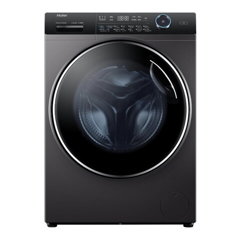 Haier Front Load Inverter Washing Machine 12KG - Dark Silver - HW120-B14979S8