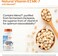 Doctor's Best Natural Vitamin K2 Mk-7, 180 Veggie Capsules, 45 mcg