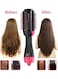 Generic 3-In-1 Professional Hot Air Brush Black/Pink
