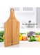 Generic Pizza Plate Vegetable Chopping Board Brown 33x1x18cm