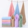 Decdeal - Soft Fluffy Towels Microfiber Cleaning Cloth Kitchen Dish Towels Microfiber Salon Towels Water Absorbent Fast Drying Multipurpose Soft Lint Free Towels for Spa Hotels Home