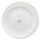 Shallow Bone China Tiffany Plate, White, 20cm, JX113-A001-09, 6 Pcs Set