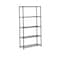 5-Tier Kitchen Storage Shelves Rack for Garage Office kitchen Black