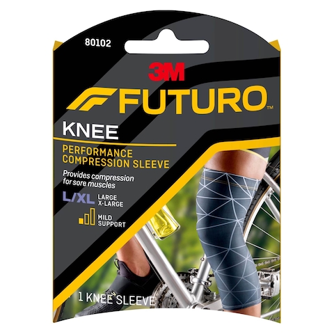 Futuro Performance Compression Knee Sleeve Large / X-Large 1 PCS