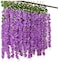 Aiwanto 12Pcs Flower Decoration Hanging Flowers for Home Decoration Artificial Flowers