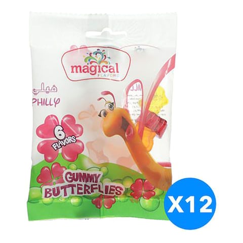 Magical Jelly Butterflies - 25 gm - 12 Pieces