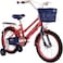 Vego Starlette Kids Road Bike With Basket 16 Inch, Red