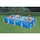 حوض سباحة بإطار معدني مستطيل من انتكس ، ازرق ، 14.8 بوصة Ã - 7.2 بوصة Ã - 33 بوصة - 28273