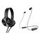 Sony WI-C100 Bluetooth In-Ear Headphones and MDR-XB450AP Extra Bass Wired On-Ear Headphones Black