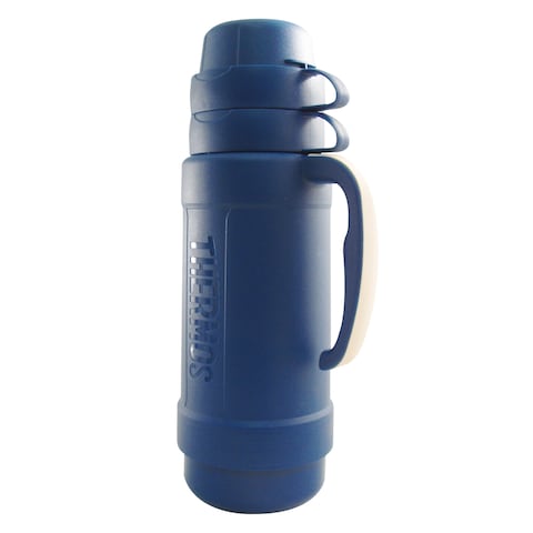 Thermos Eclipse Glass Flask 1L Blue
