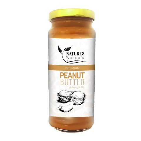Natures Wonders Peanut Butter - 300 gm