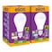 Elios E27 LED Bulb - 9 Watt - Warm Light - 2 Lamps