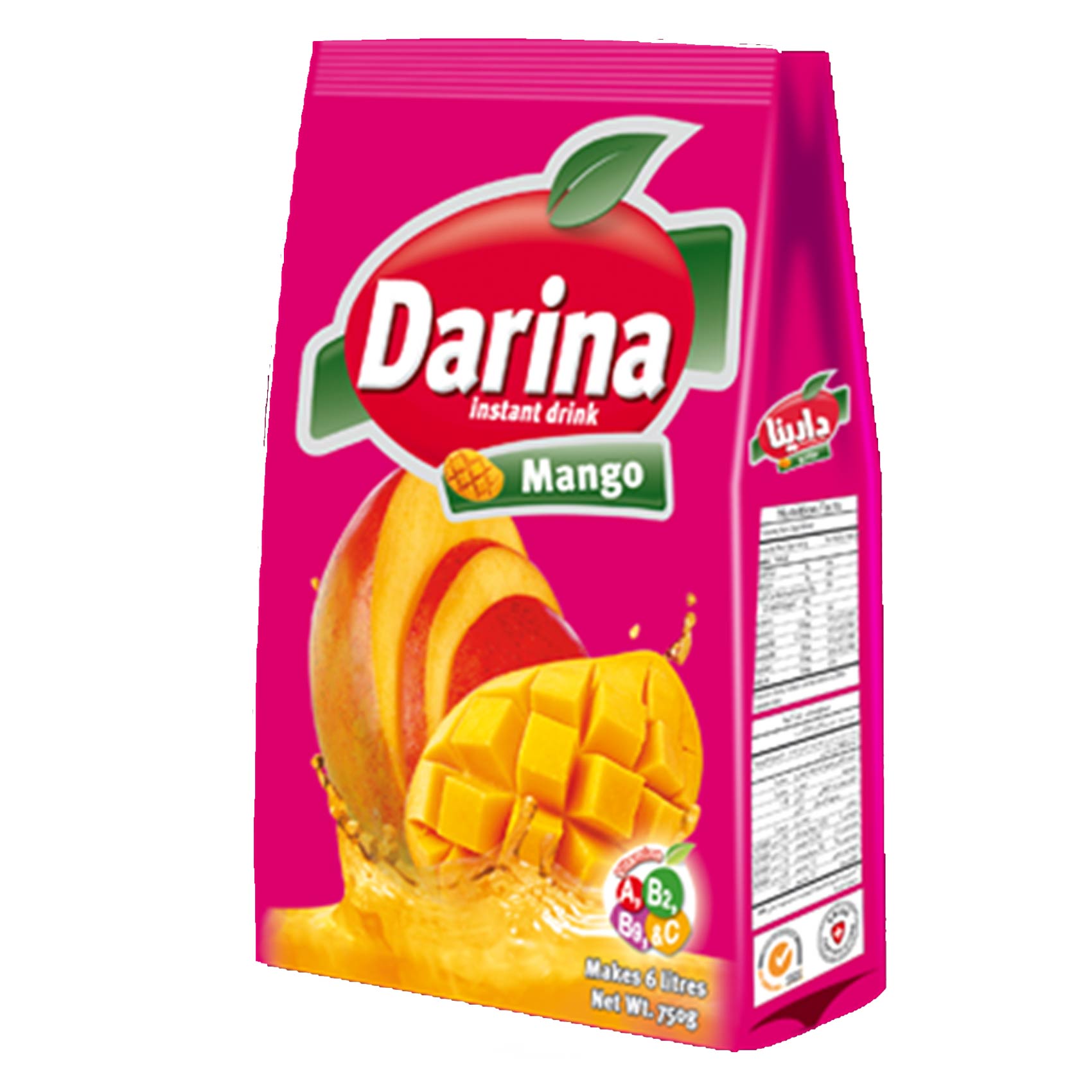Darina Instant Powder Drink Mango 750GR