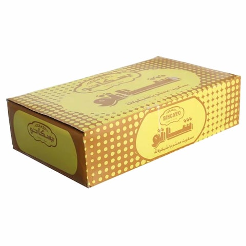 Biscato Chocolate Filled Biscuit - 140g - Pack of 10
