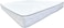 Comfy White Flat Satin 190x90x10cm Medicated Long Mattress with Black Border