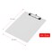 Generic-Plastic Clipboard Metal Clip Writing Pad File Folder Document Holder with Hanging Loop Stationery Supply for Office Restaurant School Classroom Home, A4 Size