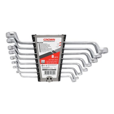 Crown Professional Wrench Set 8 pcs