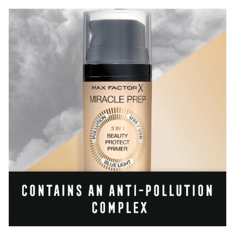 Max Factor Miracle Prep 3-In-1 Beauty Protect Primer SPF30 Beige 30ml